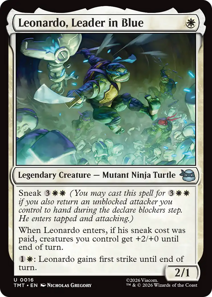 Leonardo, Leader in Blue [Teenage Mutant Ninja Turtles] - Devastation Store | Devastation Store