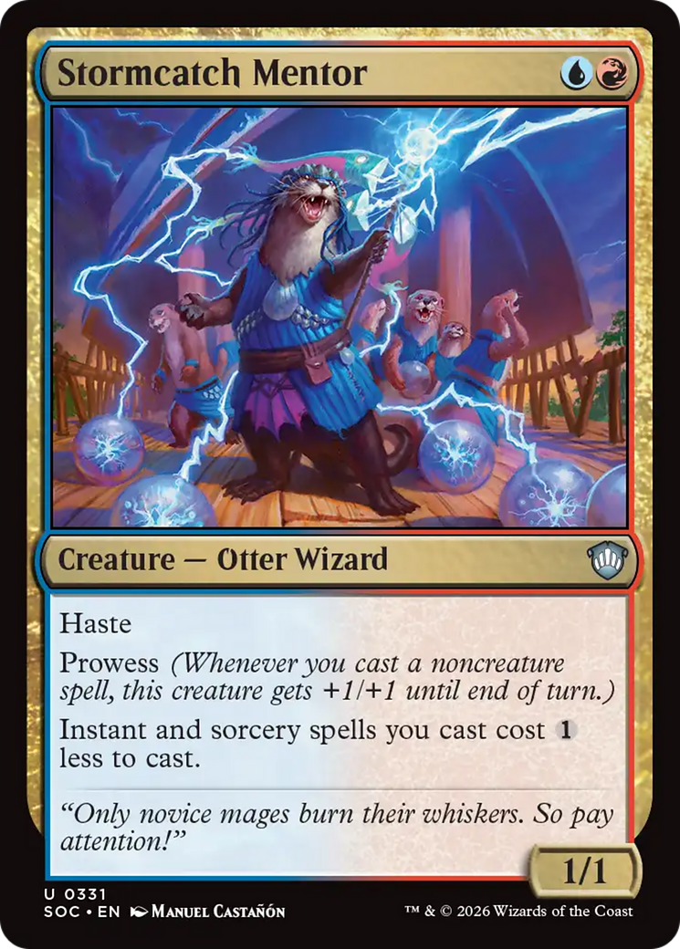 Stormcatch Mentor [Secrets of Strixhaven Commander] | Devastation Store