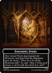 On an Adventure // Enduring Story Double Sided Token [The Hobbit Tokens] | Devastation Store