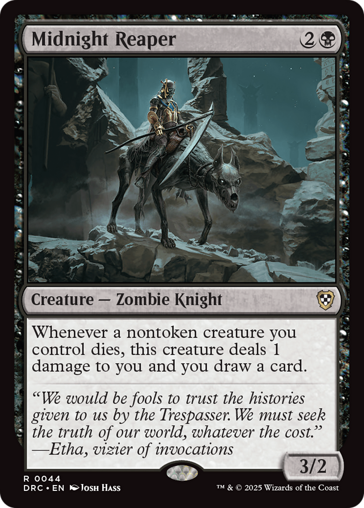 Midnight Reaper [Aetherdrift Commander] | Devastation Store