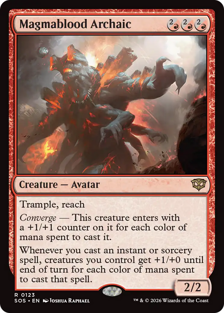 Magmablood Archaic [Secrets of Strixhaven] | Devastation Store