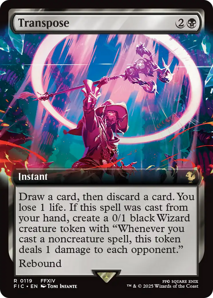 Transpose (Extended Art) [FINAL FANTASY Commander] | Devastation Store