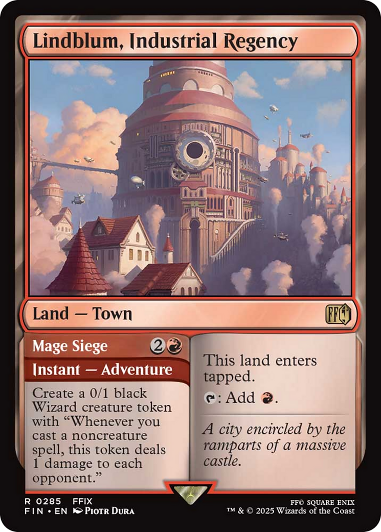 Lindblum, Industrial Regency [FINAL FANTASY] | Devastation Store