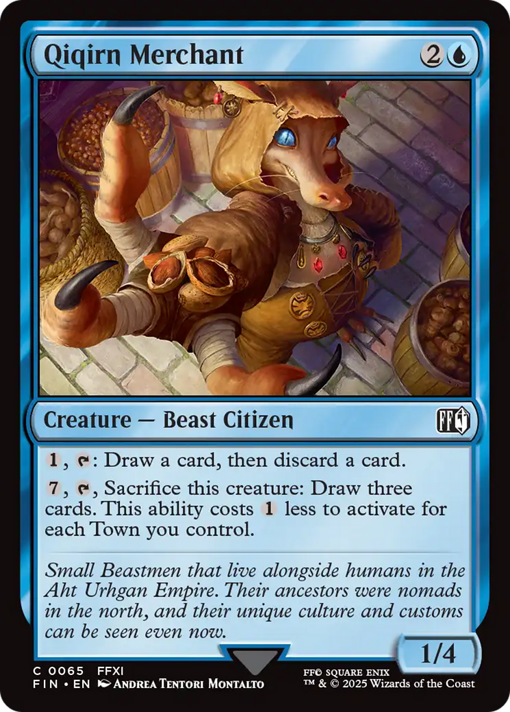 Qiqirn Merchant [FINAL FANTASY] | Devastation Store