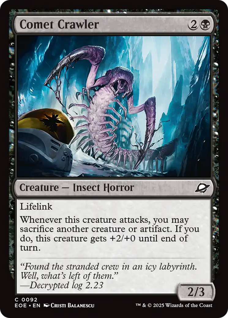 Comet Crawler [Edge of Eternities] | Devastation Store