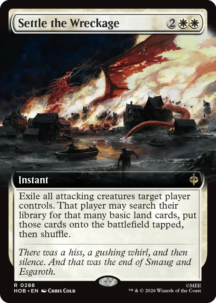 Settle the Wreckage (Extended Art) [The Hobbit] | Devastation Store