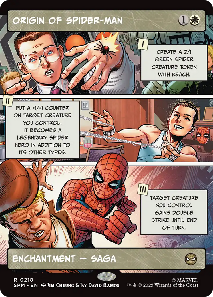 Origin of Spider-Man (Borderless) [Marvel's Spider-Man] | Devastation Store