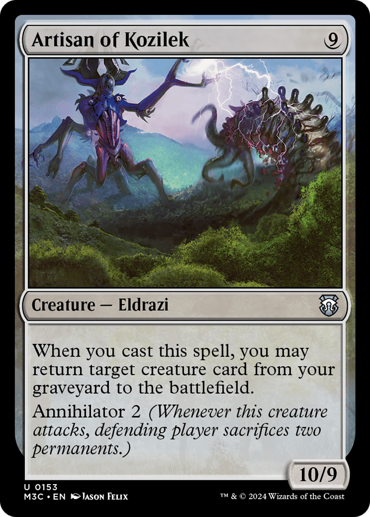 Artisan of Kozilek (Ripple Foil) [Modern Horizons 3 Commander] | Devastation Store