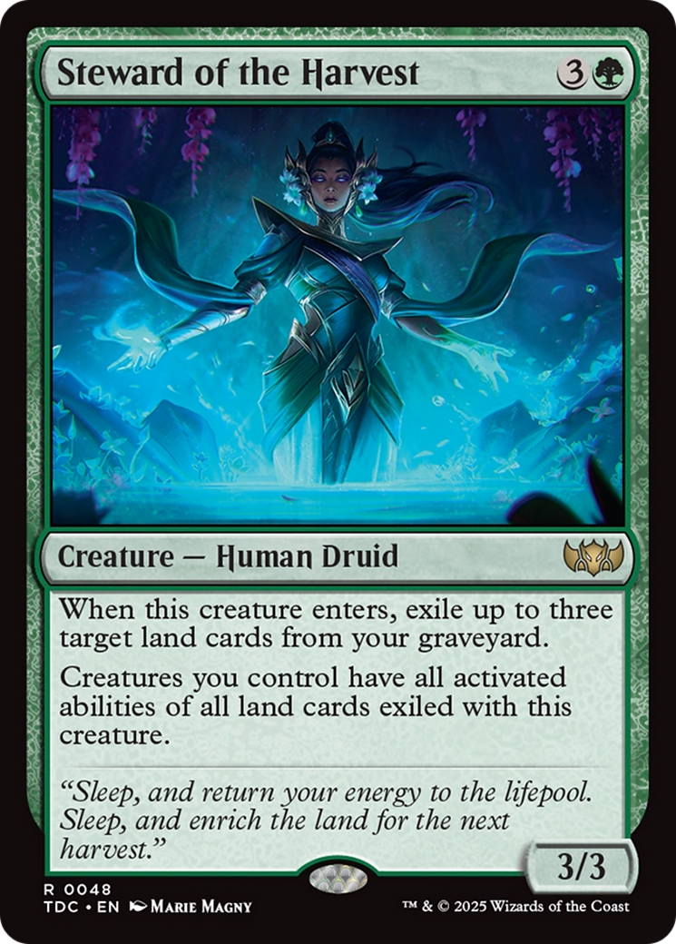 Steward of the Harvest [Tarkir: Dragonstorm Commander] | Devastation Store
