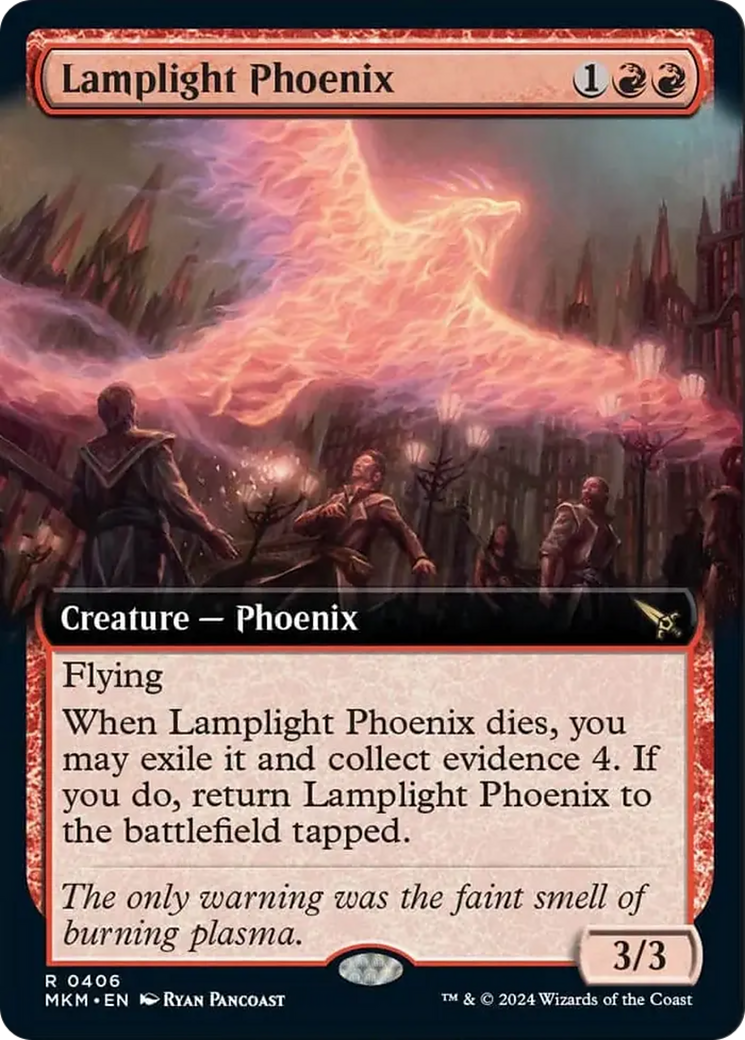 Lamplight Phoenix (Extended Art) [Murders at Karlov Manor] | Devastation Store