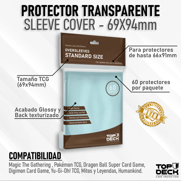 PROTECTOR OVERSLEEVE STANDARD (69x94mm) | Devastation Store