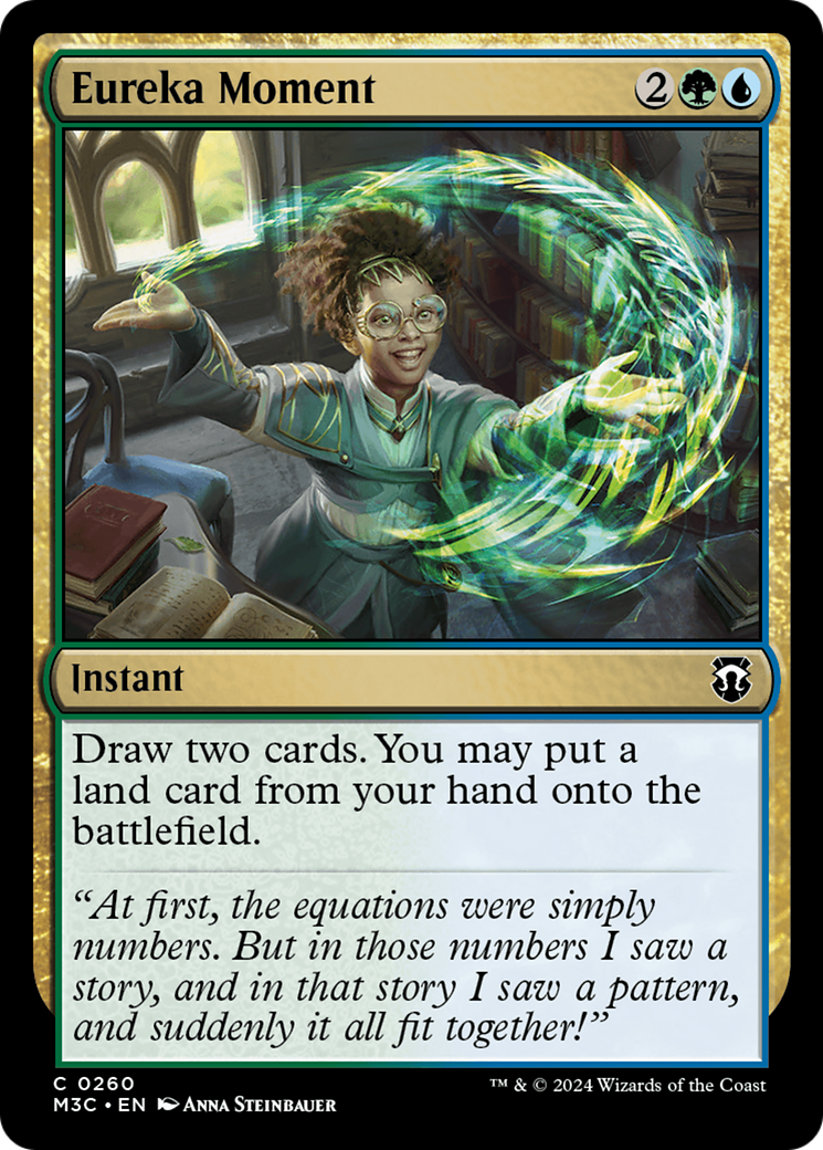 Eureka Moment (Ripple Foil) [Modern Horizons 3 Commander] | Devastation Store