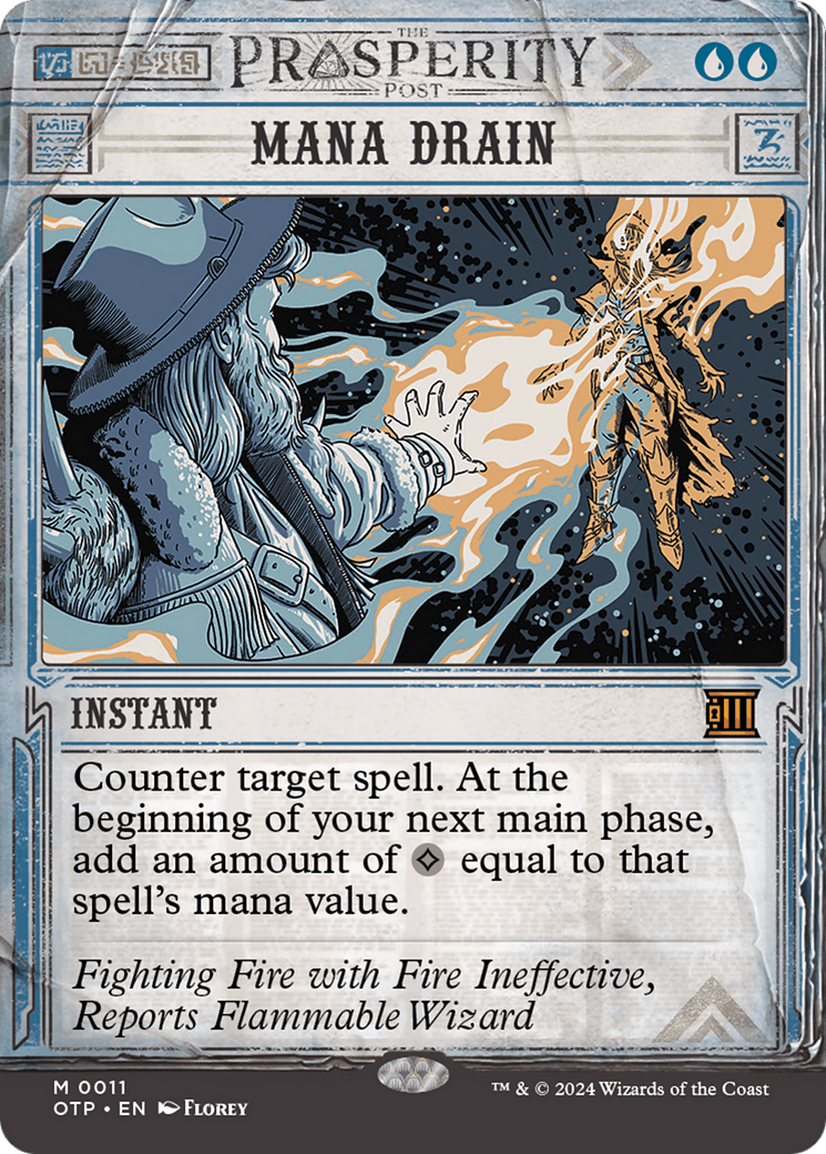 Mana Drain [Outlaws of Thunder Junction: Breaking News] | Devastation Store