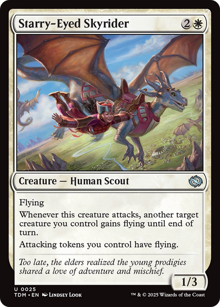 Starry-Eyed Skyrider [Tarkir: Dragonstorm] | Devastation Store