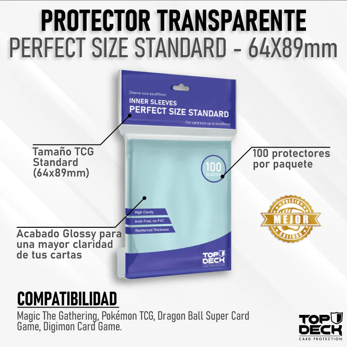 PROTECTOR PERFECT SIZE STANDARD (64X89mm) | Devastation Store