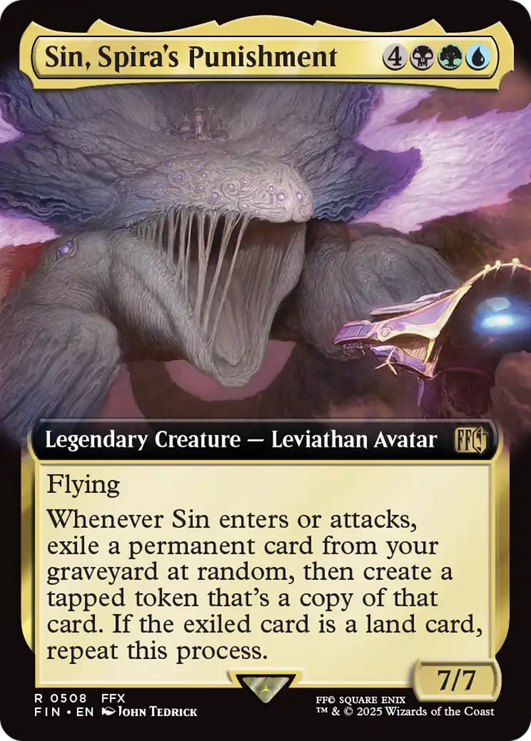 Sin, Spira's Punishment (Extended Art) [FINAL FANTASY] | Devastation Store