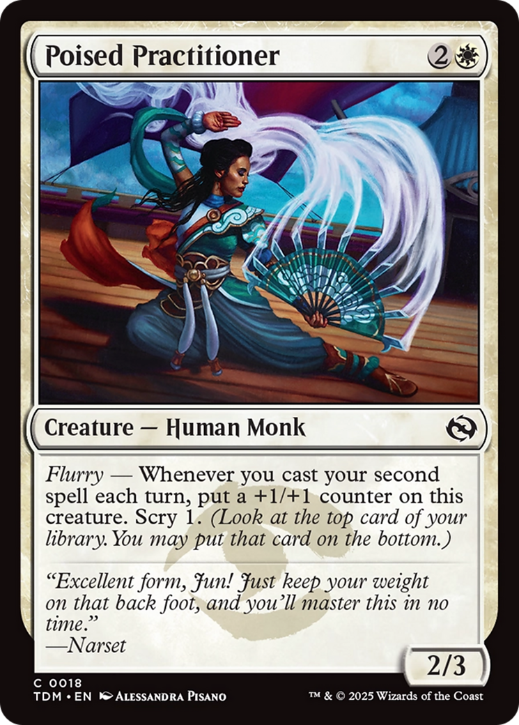 Poised Practitioner [Tarkir: Dragonstorm] | Devastation Store