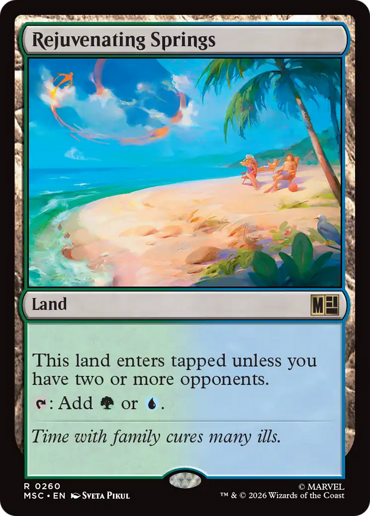Rejuvenating Springs [Marvel Super Heroes Commander] | Devastation Store