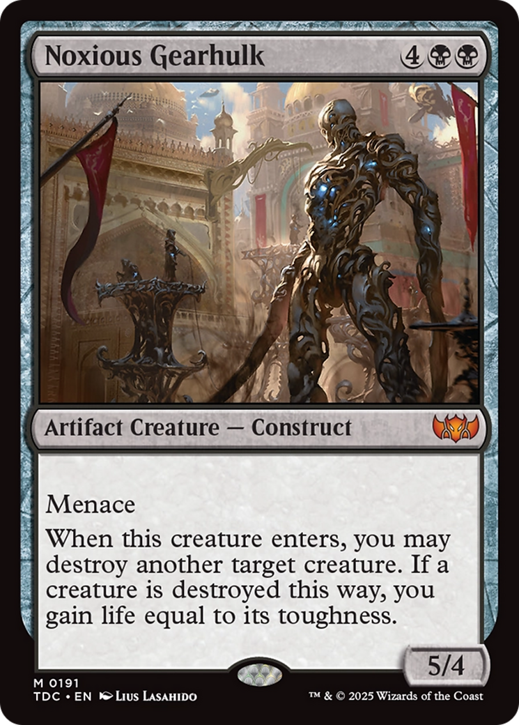 Noxious Gearhulk [Tarkir: Dragonstorm Commander] | Devastation Store
