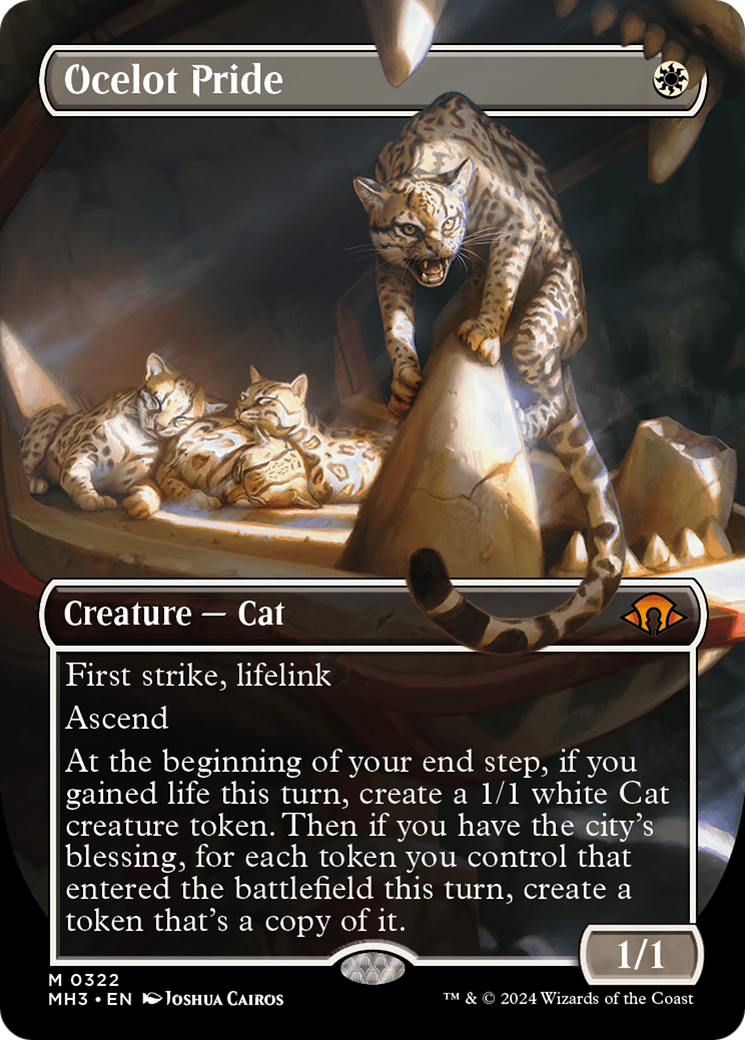 Ocelot Pride (Borderless) [Modern Horizons 3] | Devastation Store