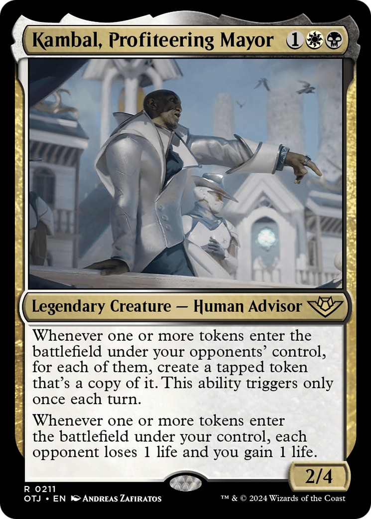 Kambal, Profiteering Mayor [Outlaws of Thunder Junction] | Devastation Store