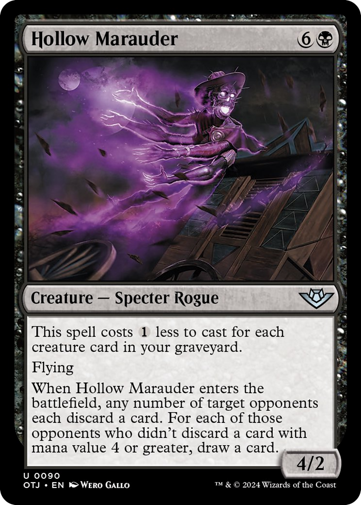 Hollow Marauder [Outlaws of Thunder Junction] | Devastation Store