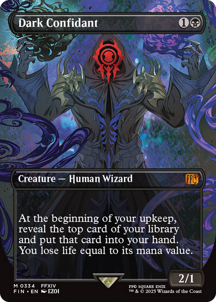 Dark Confidant (Borderless) [FINAL FANTASY] | Devastation Store