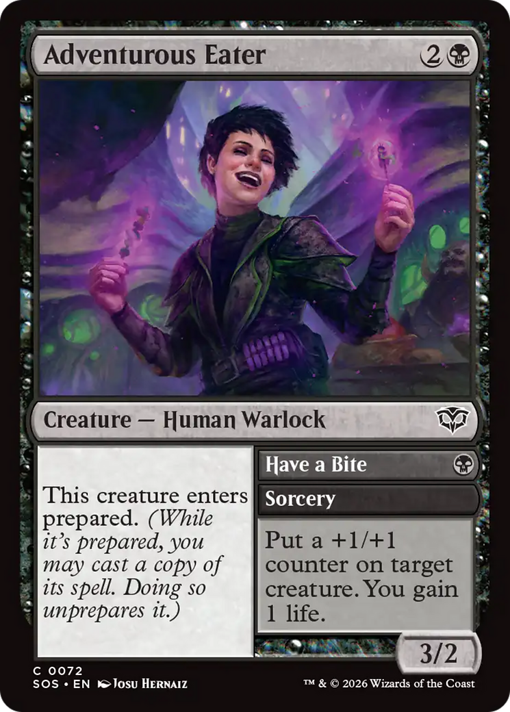 Adventurous Eater [Secrets of Strixhaven] | Devastation Store