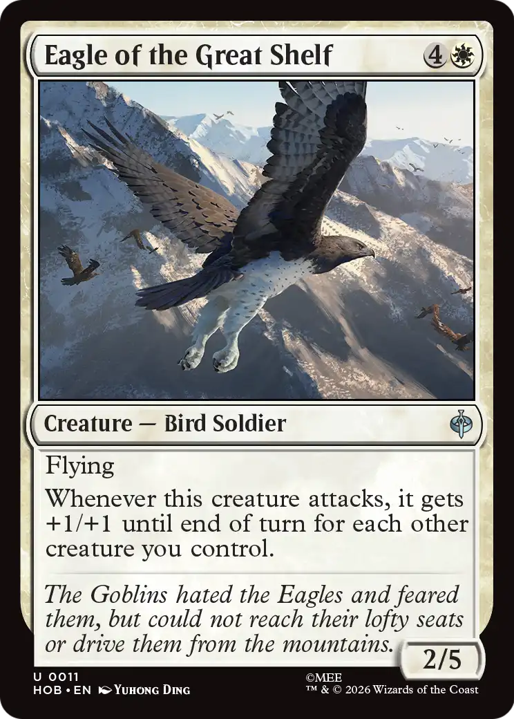 Eagle of the Great Shelf [The Hobbit] | Devastation Store