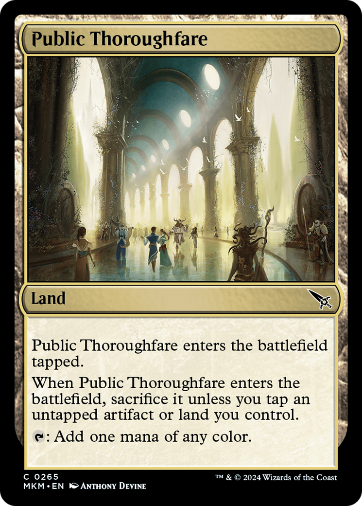 Public Thoroughfare [Murders at Karlov Manor] | Devastation Store