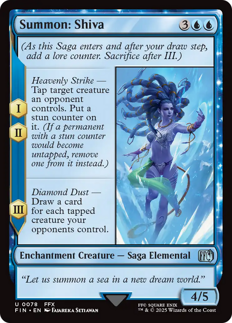 Summon: Shiva [FINAL FANTASY] | Devastation Store