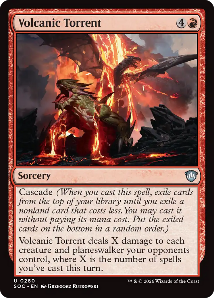 Volcanic Torrent [Secrets of Strixhaven Commander] | Devastation Store