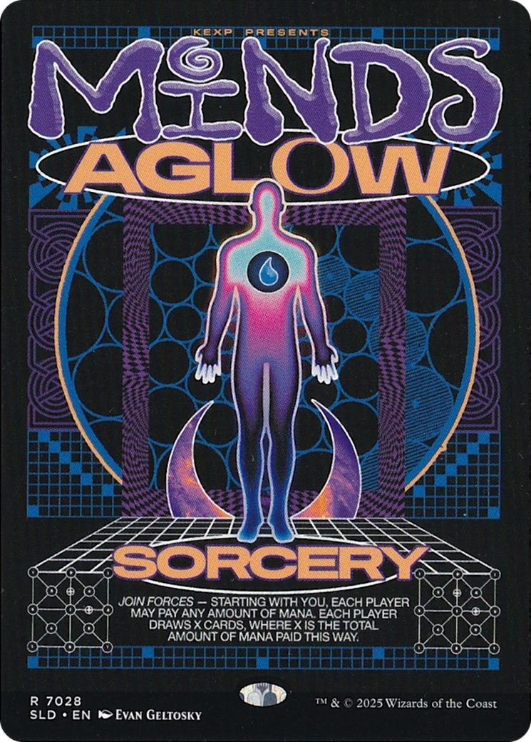 Minds Aglow (Rainbow Foil) [Secret Lair Drop Series] | Devastation Store