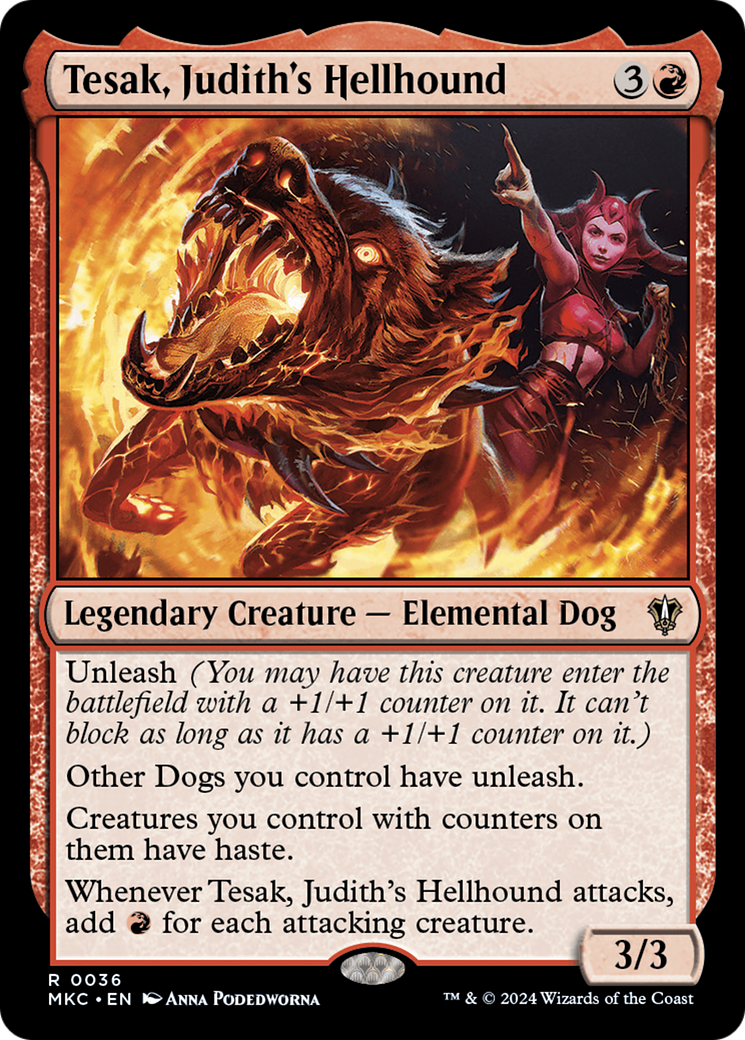 Tesak, Judith's Hellhound [Murders at Karlov Manor Commander] | Devastation Store