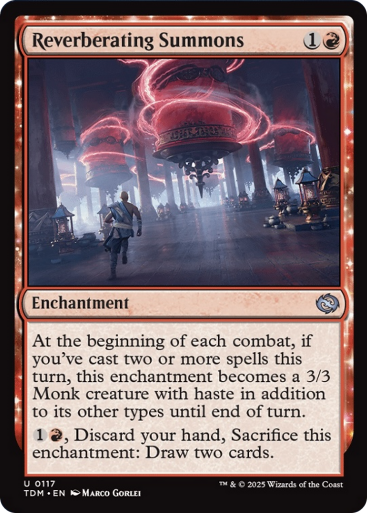 Reverberating Summons [Tarkir: Dragonstorm] | Devastation Store