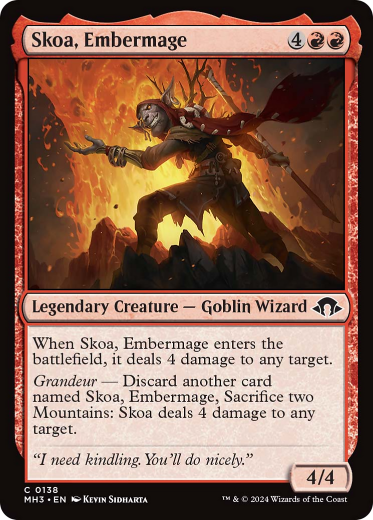 Skoa, Embermage [Modern Horizons 3] | Devastation Store