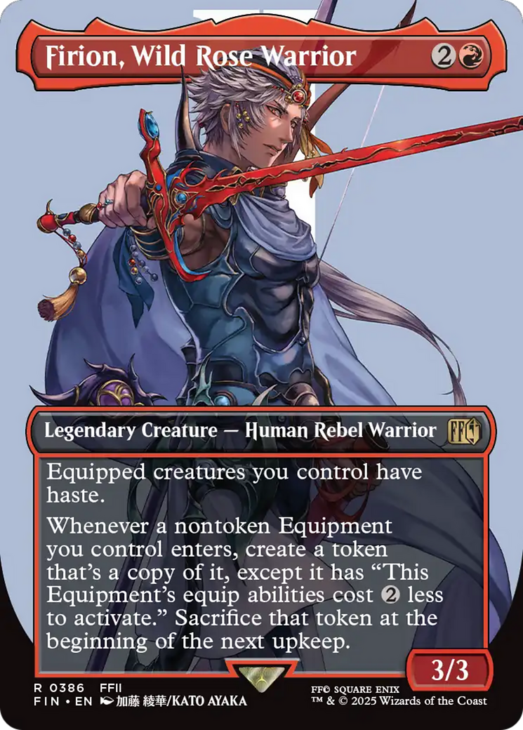 Firion, Wild Rose Warrior (Borderless) [FINAL FANTASY] | Devastation Store