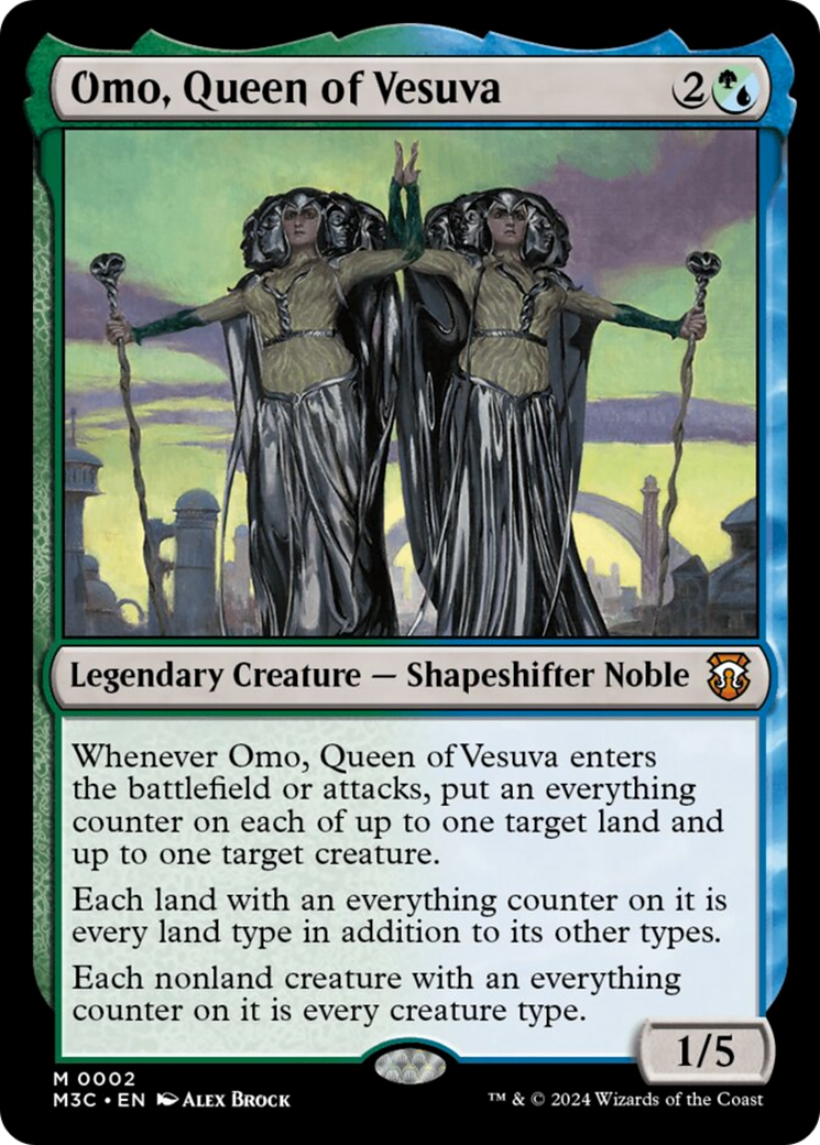 Omo, Queen of Vesuva [Modern Horizons 3 Commander] | Devastation Store