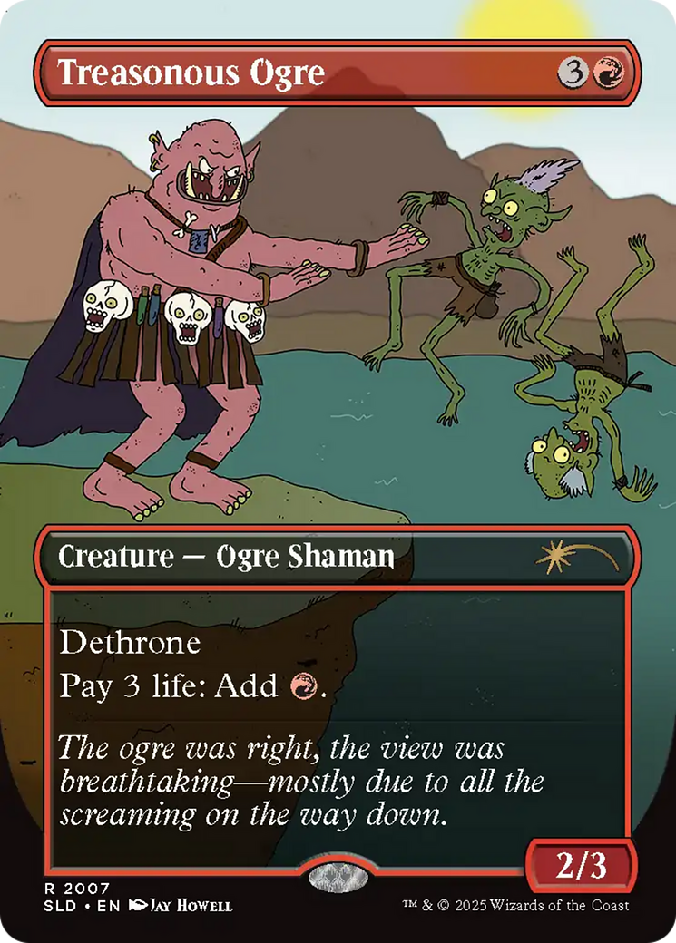 Treasonous Ogre [Secret Lair Drop Series] | Devastation Store