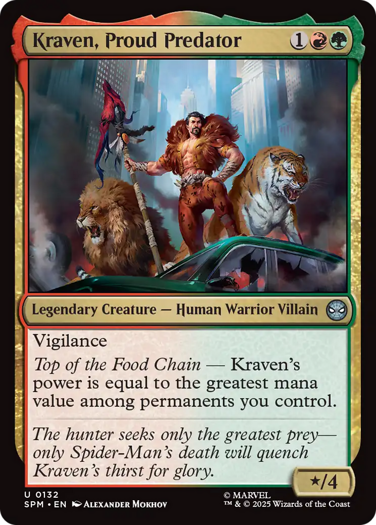 Kraven, Proud Predator [Marvel's Spider-Man] | Devastation Store