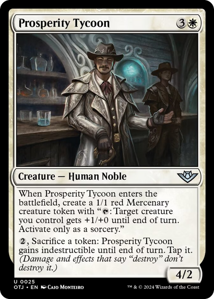 Prosperity Tycoon [Outlaws of Thunder Junction] | Devastation Store