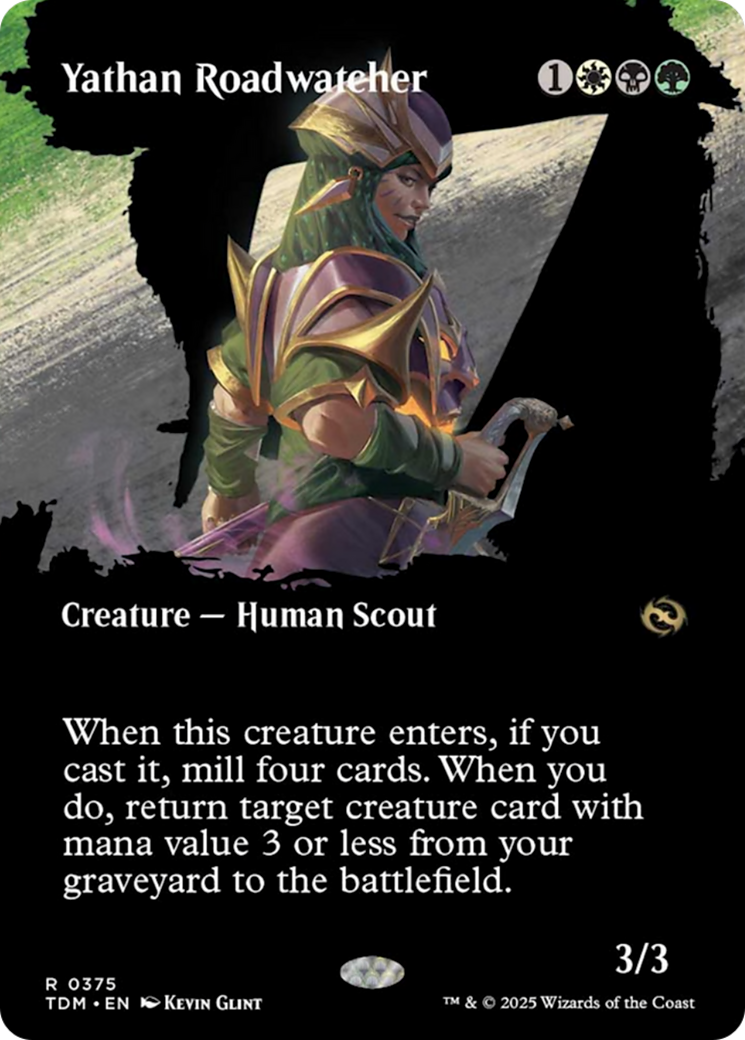 Yathan Roadwatcher (Borderless) [Tarkir: Dragonstorm] | Devastation Store