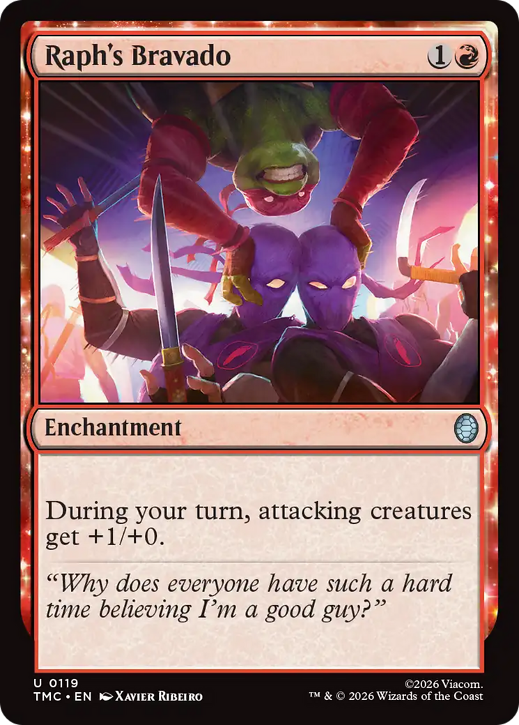 Raph's Bravado [Teenage Mutant Ninja Turtles Commander] | Devastation Store