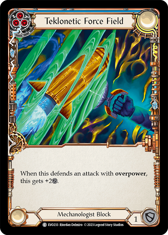 Teklonetic Force Field (Blue) [EVO233] (Bright Lights) | Devastation Store