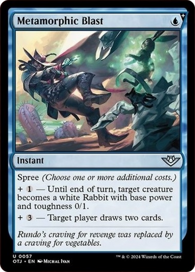 Metamorphic Blast [Outlaws of Thunder Junction] | Devastation Store