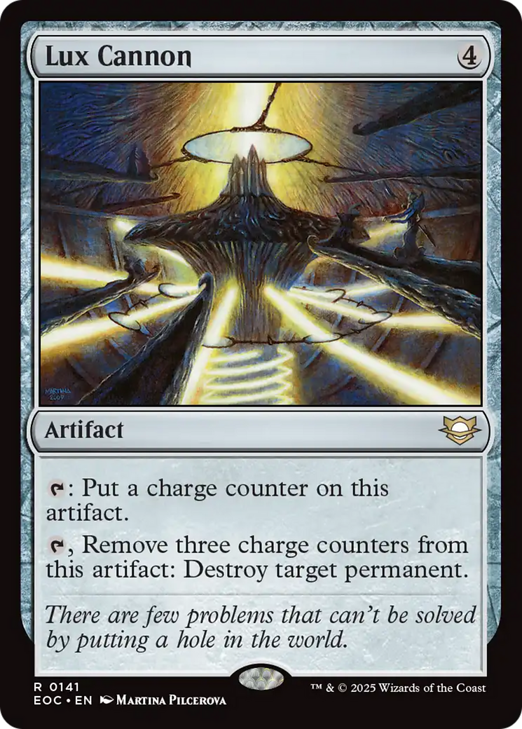 Lux Cannon [Edge of Eternities Commander] | Devastation Store