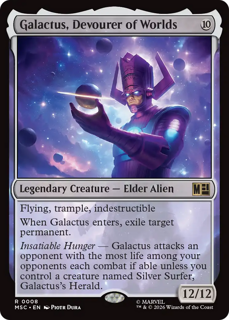 Galactus, Devourer of Worlds [Marvel Super Heroes Commander] | Devastation Store