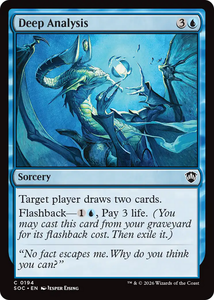 Deep Analysis [Secrets of Strixhaven Commander] | Devastation Store