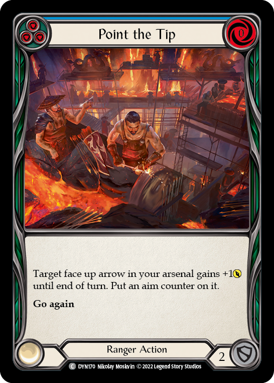 Point the Tip (Blue) [DYN170] (Dynasty) | Devastation Store