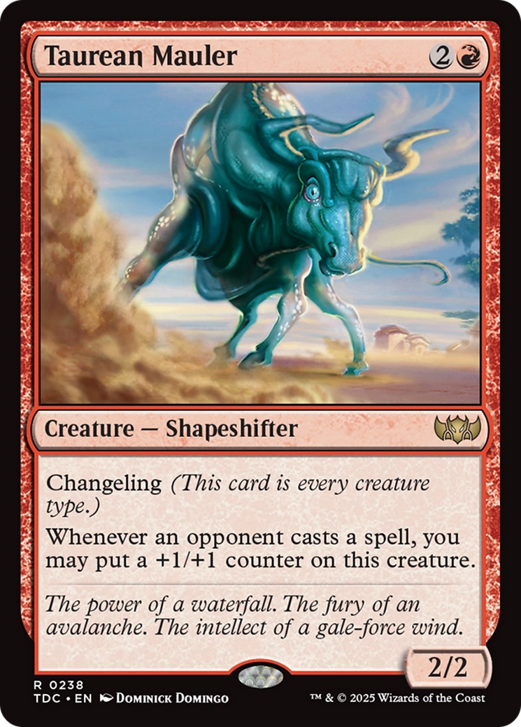 Taurean Mauler [Tarkir: Dragonstorm Commander] | Devastation Store